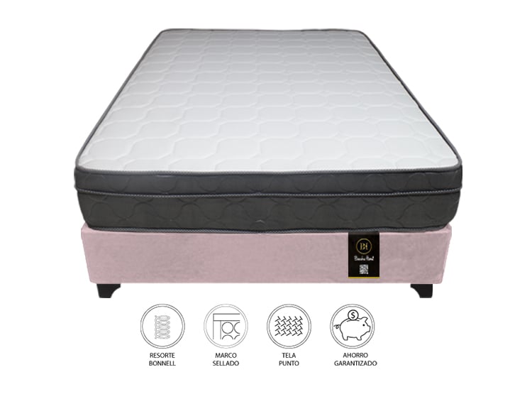 CAMA BARAKA HOME TURIN 1.5 PLAZAS + 1 ALMOHADA - 2
