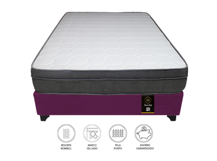 CAMA BARAKA HOME TURIN 1.5 PLAZAS + 1 ALMOHADA - 2