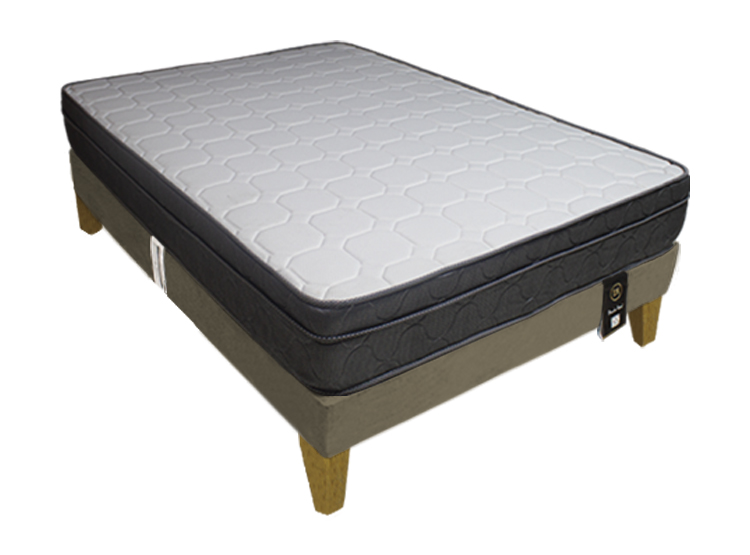 CAMA BARAKA HOME TURIN SLIM 1.5 PLAZAS + 1 ALMOHADA - 1