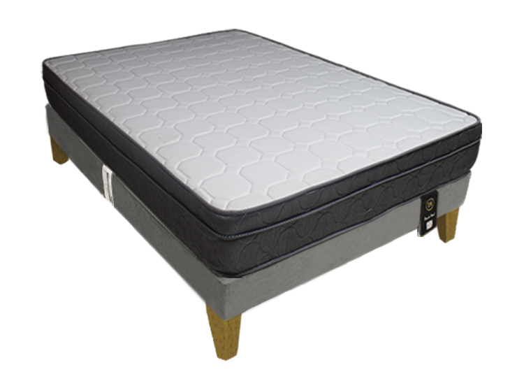 CAMA BARAKA HOME TURIN SLIM 1.5 PLAZAS + 1 ALMOHADA - 1