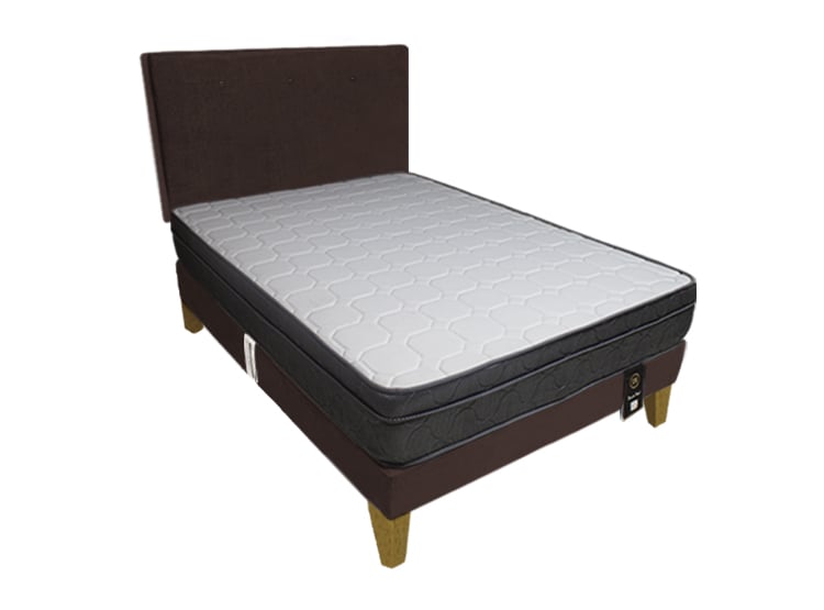 DORMITORIO BARAKA HOME TURIN SLIM 1.5 PLAZAS + CABECERA + 1 ALMOHADA - 1