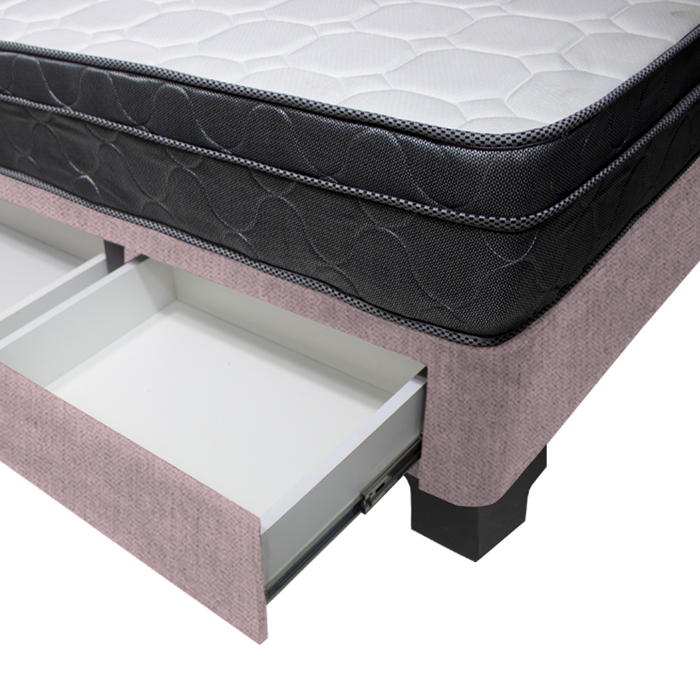 DORMITORIO BARAKA HOME TURIN 2 PLAZAS + 4 CAJONES + CABECERA + COJIN BITOLA - 4