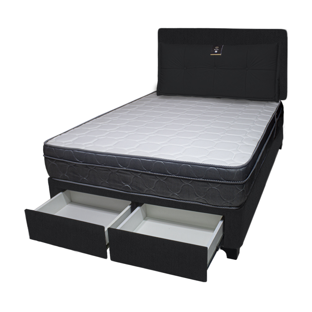 DORMITORIO BARAKA HOME TURIN 1.5 PLAZAS + 2 CAJONES + CABECERA + COJIN BITOLA - 2