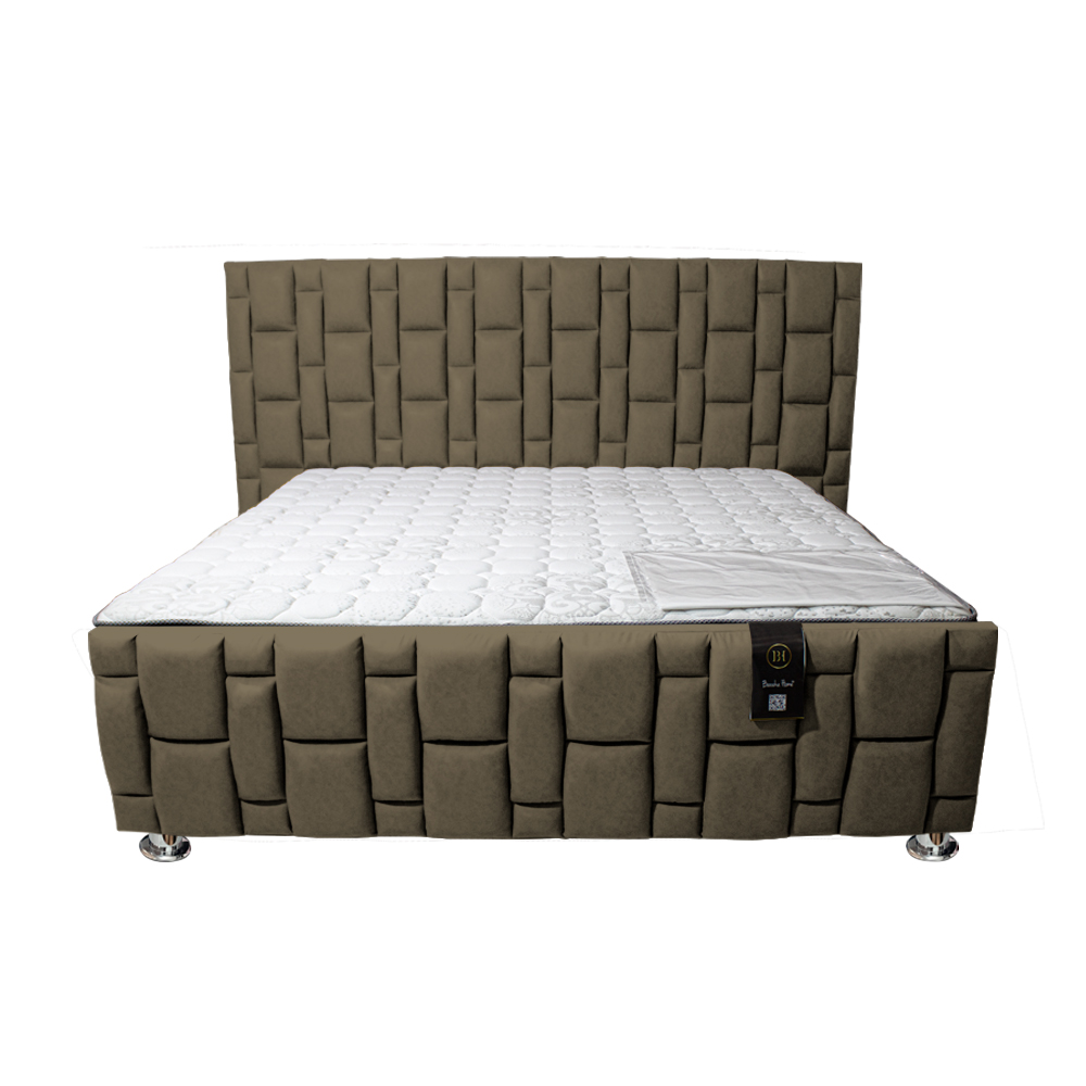 DORMITORIO BARAKA HOME THRONE QUEEN PIECERA COLCHON POCKET VIP TELA PRANNA - 1
