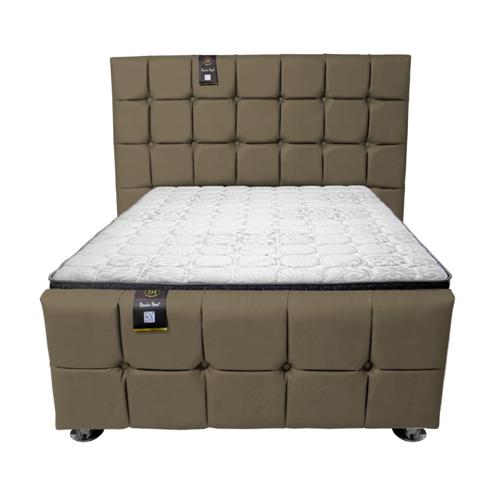 DORMITORIO BARAKA HOME DALLAS KING PIECERA COLCHON POCKET VIP TELA PRANNA - 1