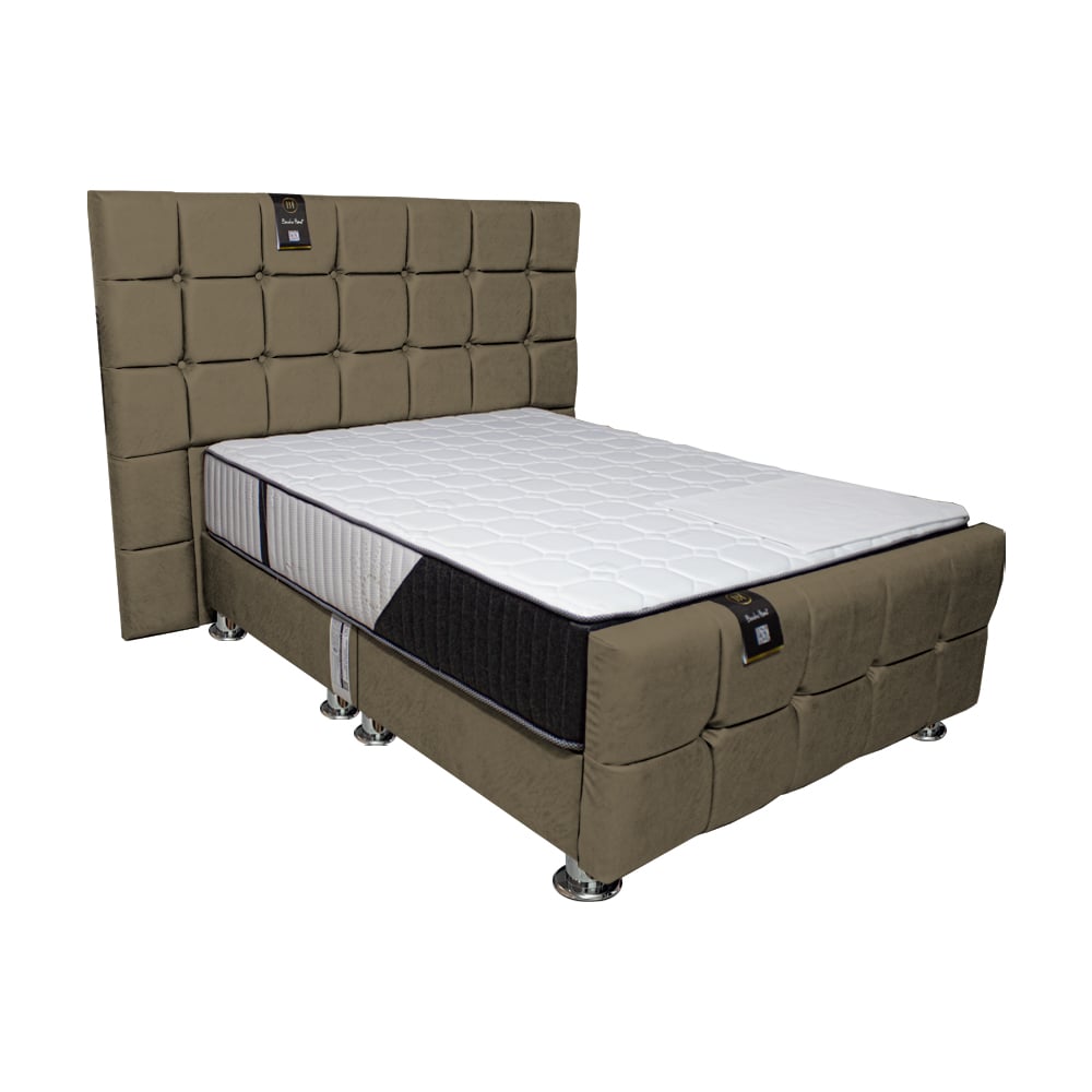 DORMITORIO BARAKA HOME DALLAS KING PIECERA COLCHON POCKET VIP TELA PRANNA - 2