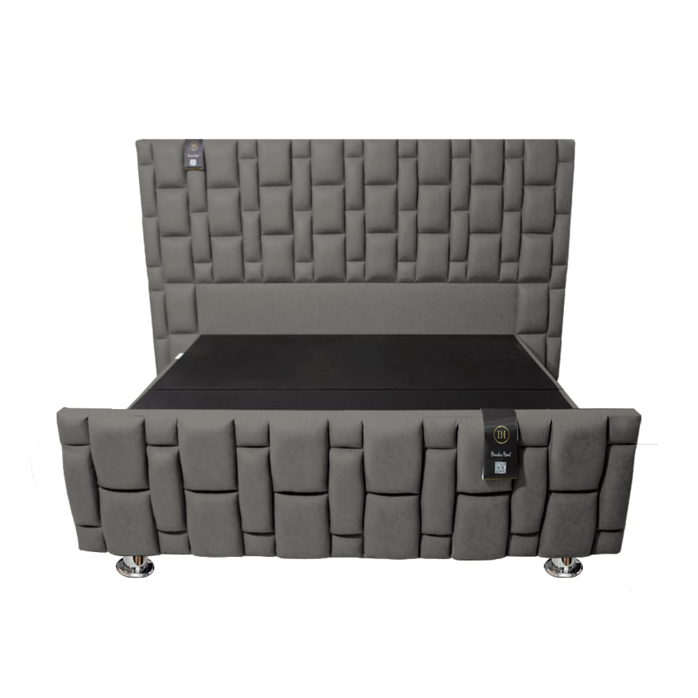 DORMITORIO BARAKA HOME THRONE 1.5 PLAZAS PIECERA TELA PRANNA - 1