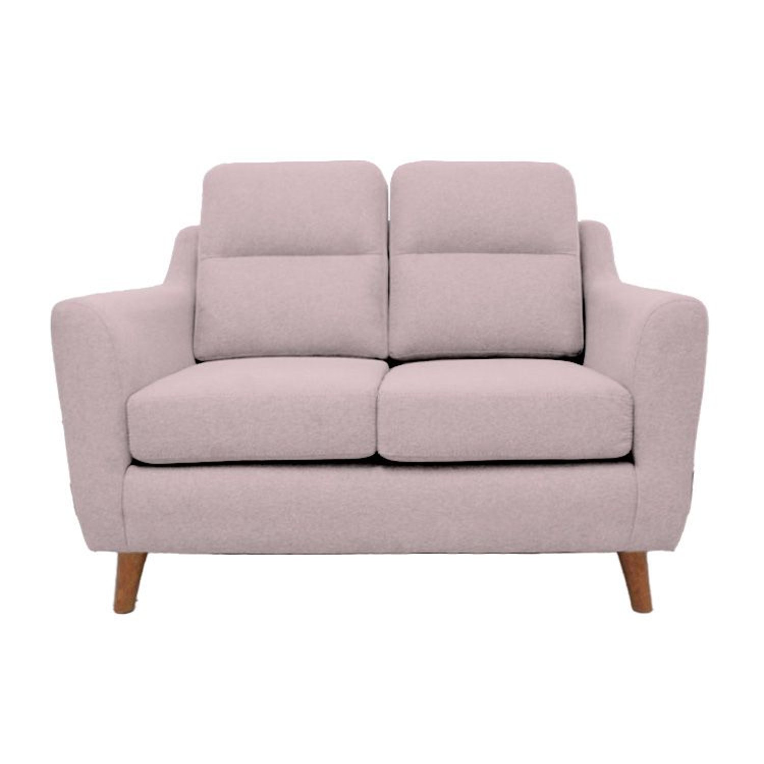 SOFA BARAKA HOME 2 CUERPOS ROSADO FLORINA - 1