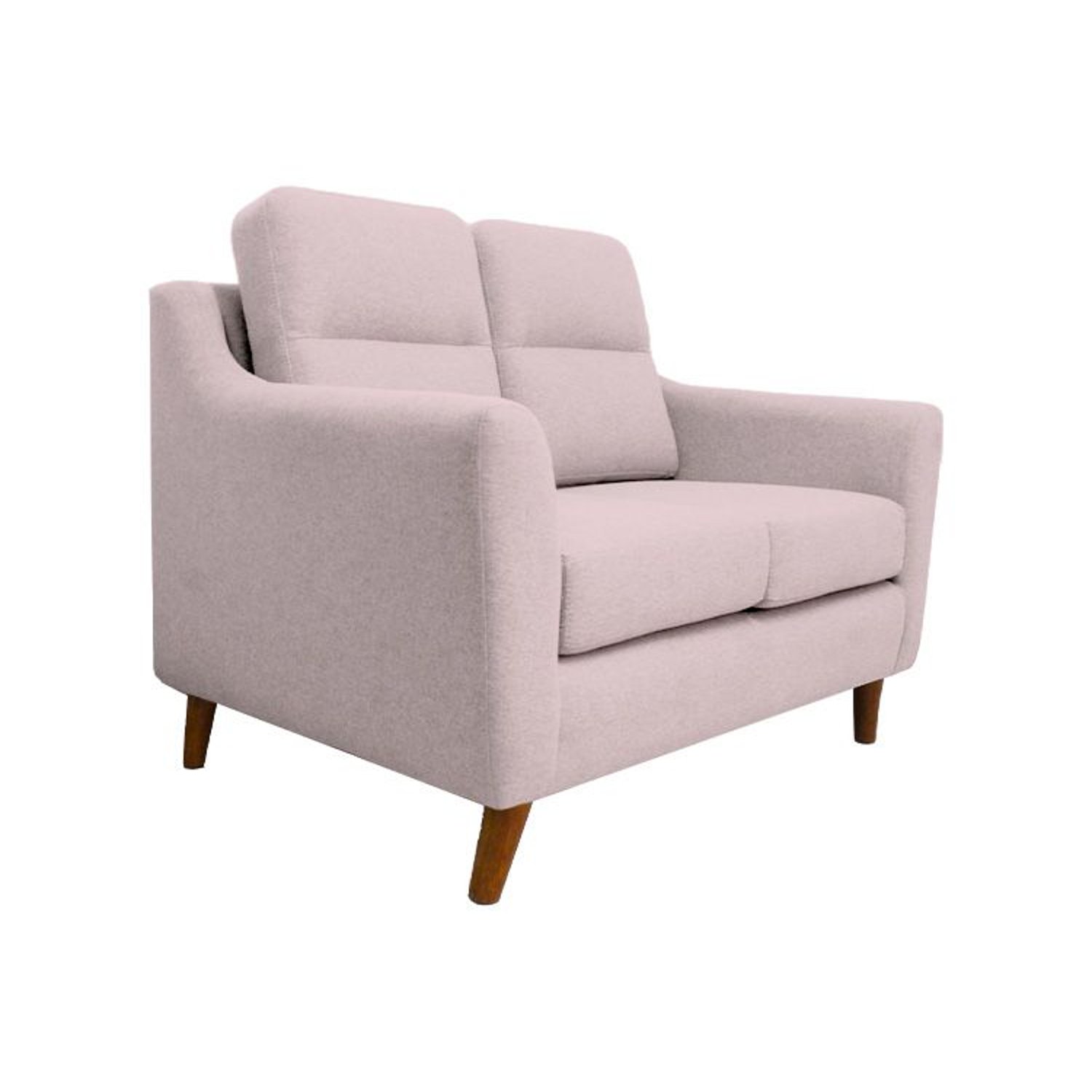 SOFA BARAKA HOME 2 CUERPOS ROSADO FLORINA - 2