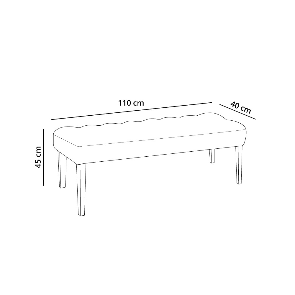 BANQUETA YAJA 1.5 PLZ - 2