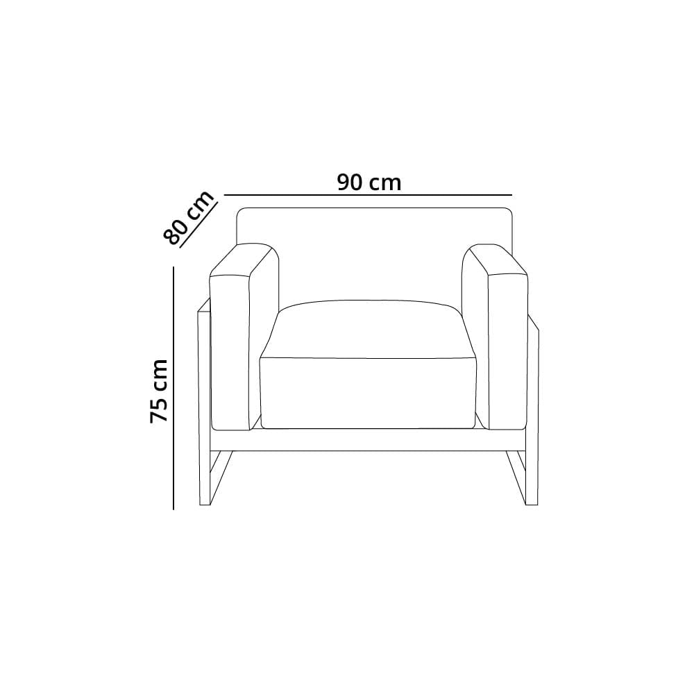 SOFÁ BARAKA HOME LUXURY LIPKOVO 1 CUERPO - 2
