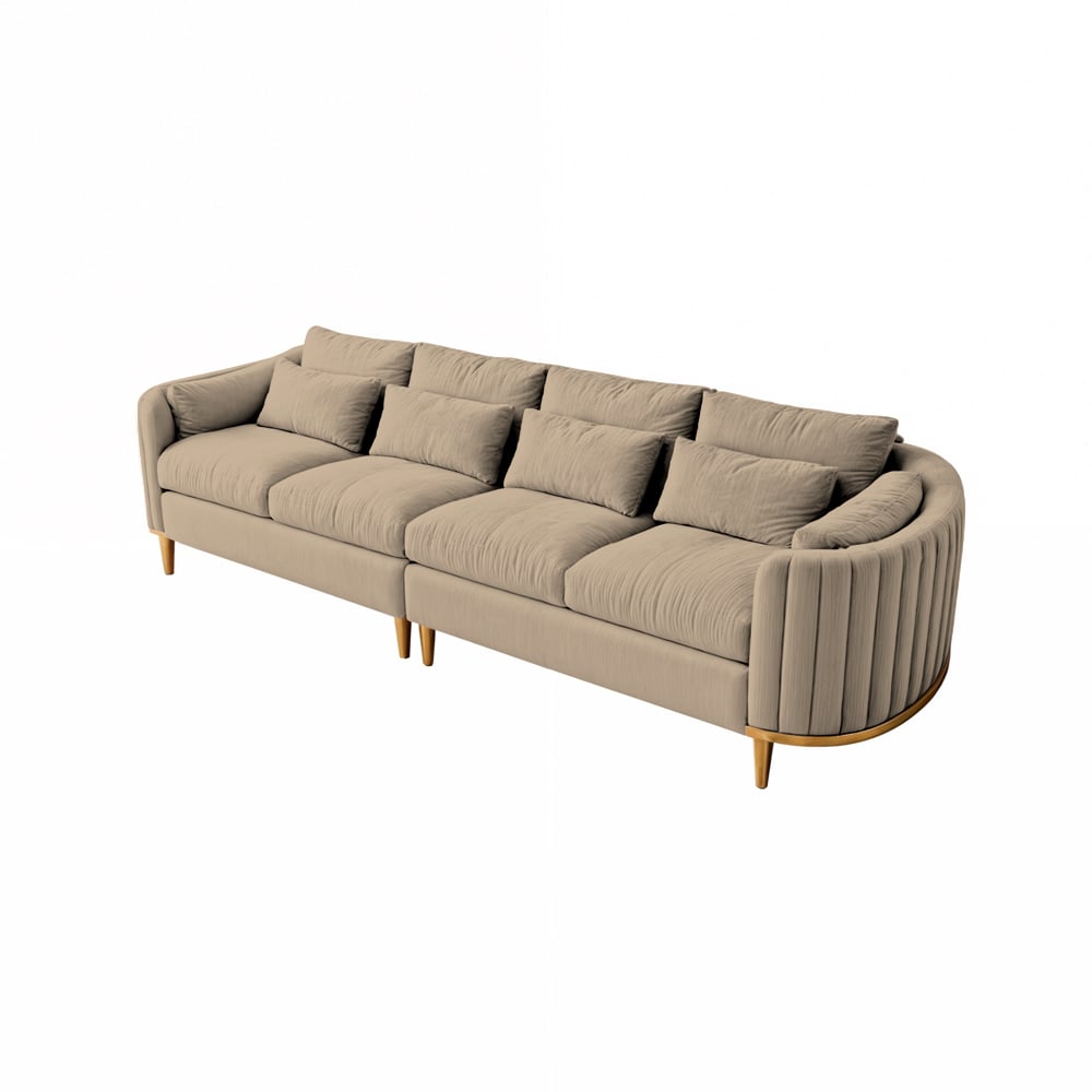 SOFÁ BARAKA HOME LUXURY SERRIS 4 CUERPOS 2 PIEZAS - 1