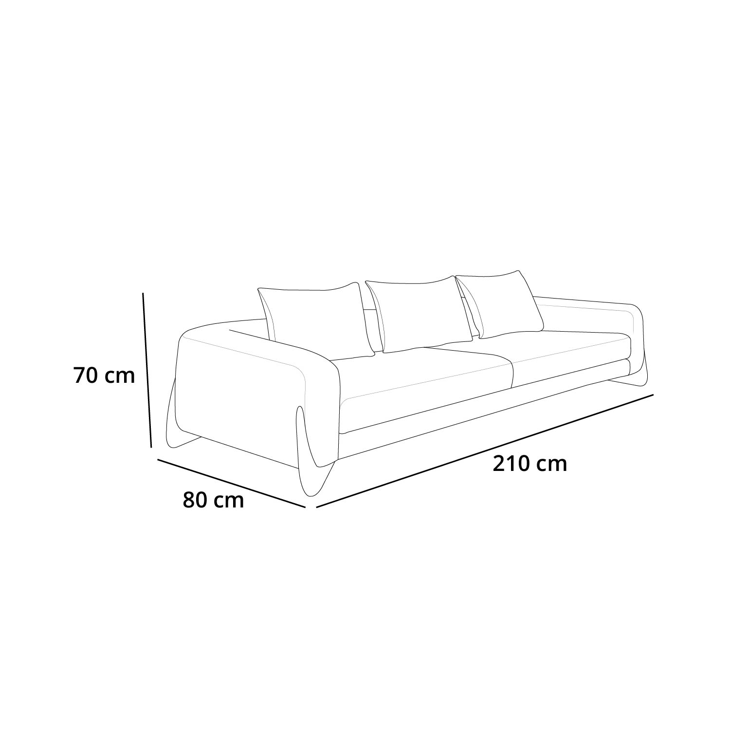 SOFÁ BARAKA HOME PREMIUM ASTI - 5