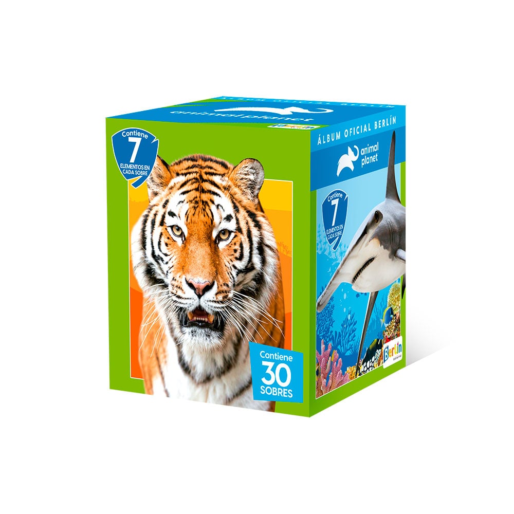 ALBUM ANIMAL PLANET, ALBUM TAPA BLANDA + 2 PAQUETONES (60 SOBRES) - 3