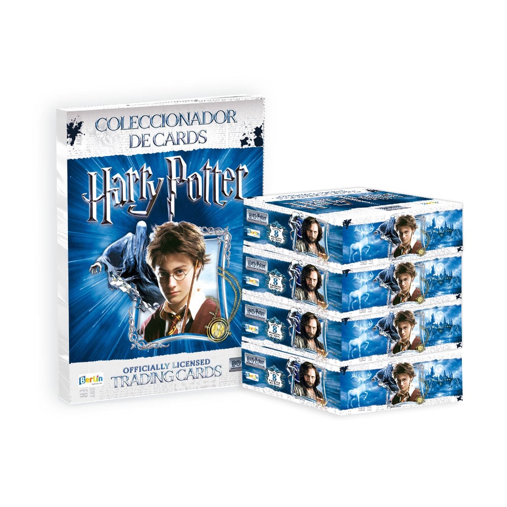 CARDS HARRY POTTER PRISIONERO DE AZKABAN - BINDER + 4 PAQUETONES (100 SOBRES) - 1
