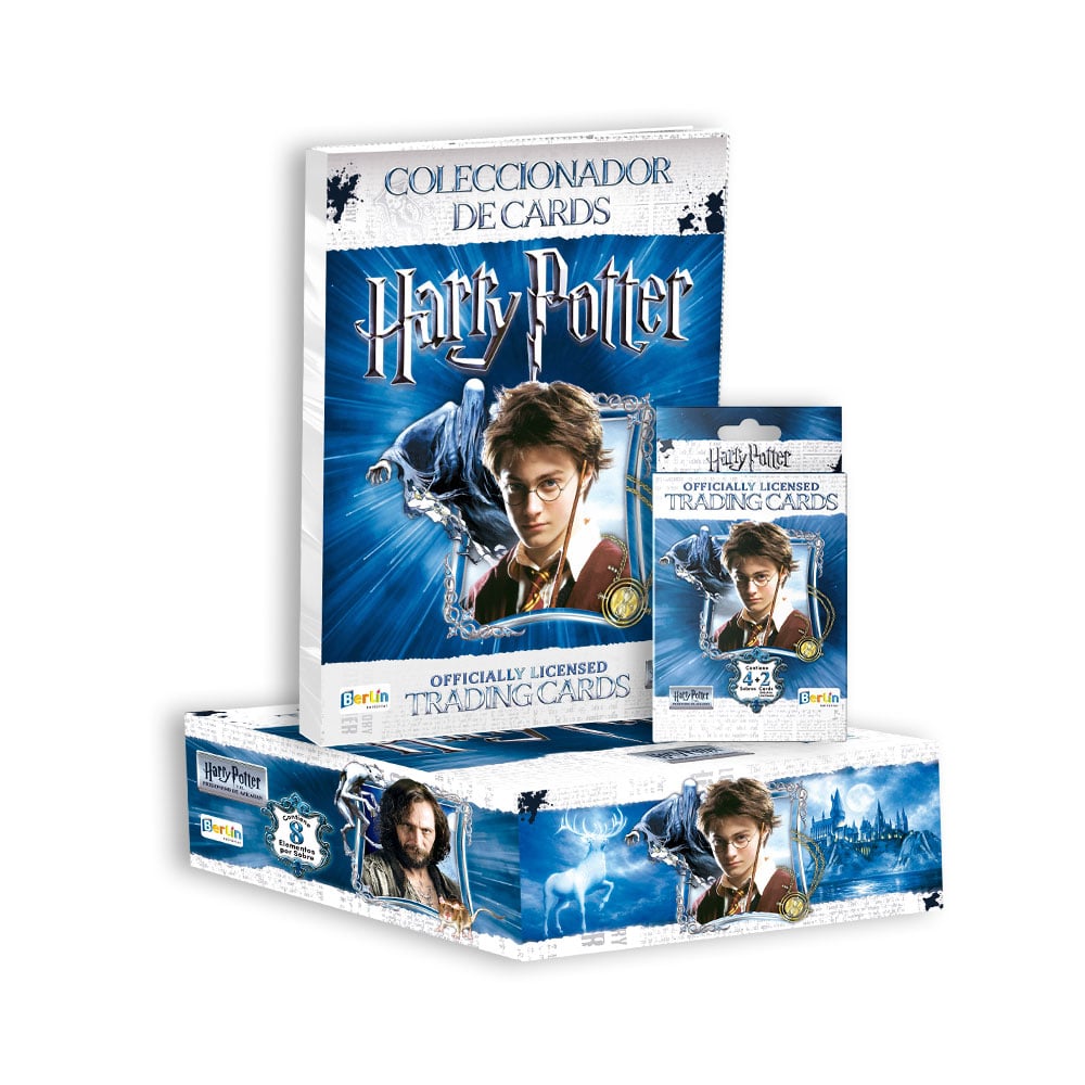 CARDS HARRY POTTER PRISIONERO DE AZKABAN - BINDER + PAQUETON + BOX COLECCIONABLE - 1