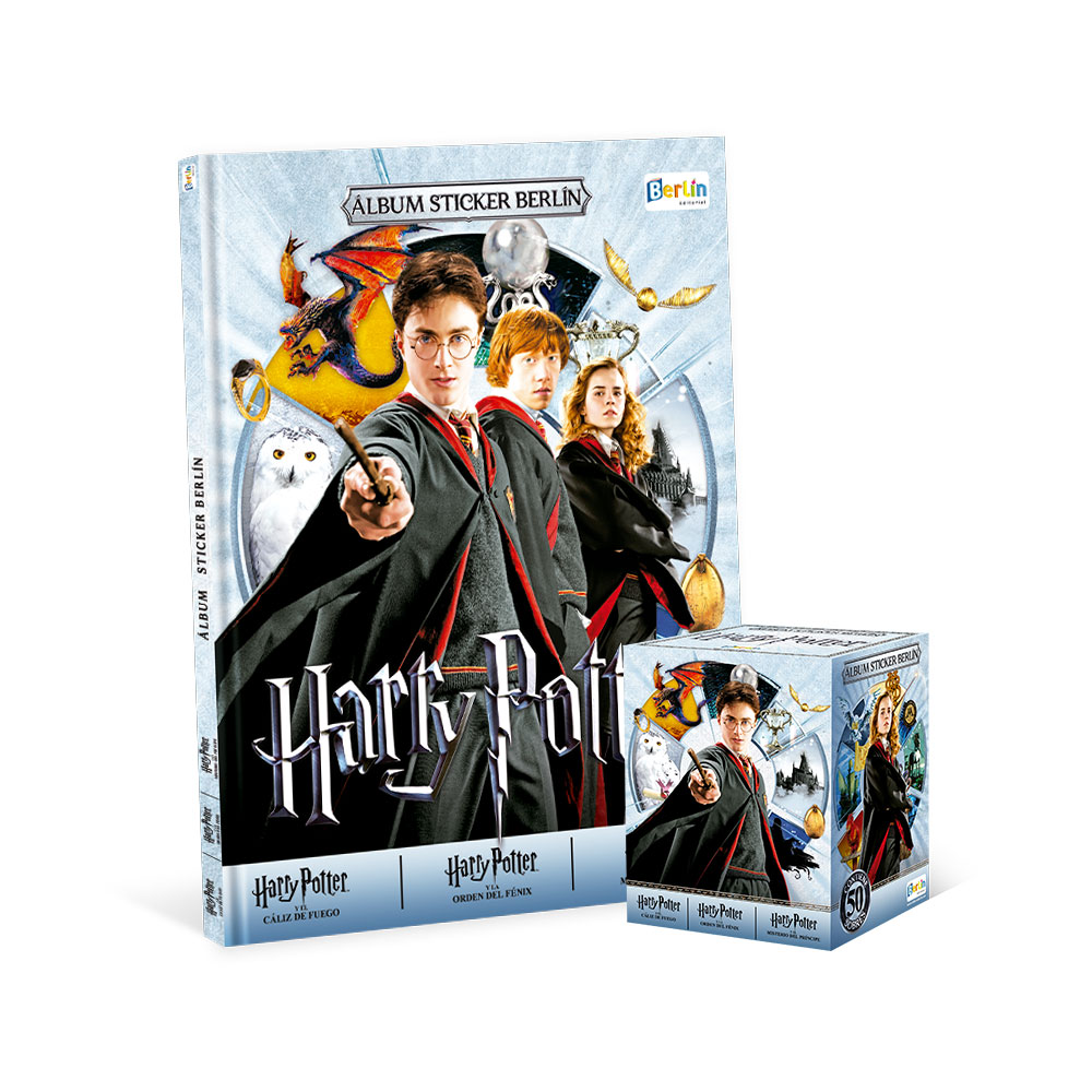 ALBUM HARRY POTTER COLECCION 2026 - 1 TAPA DURA + 1 PAQUETON - 1