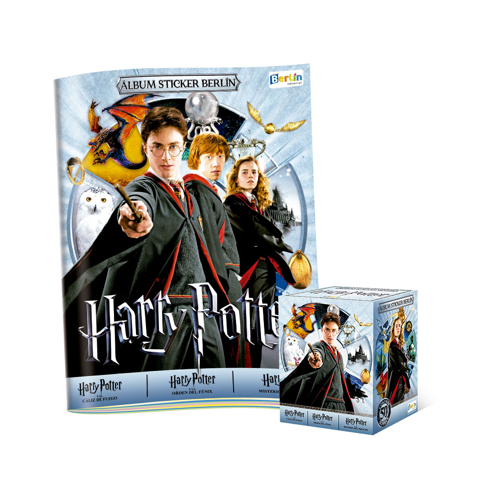 ALBUM HARRY POTTER COLECCION 2026 - 1 TAPA BLANDA + 1 PAQUETON - 1