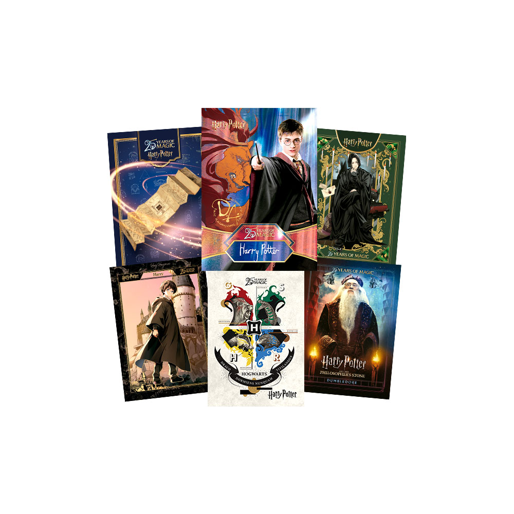 CARDS HARRY POTTER 25 ANIVERSARIO, BOX COLECCIONABLE - 3