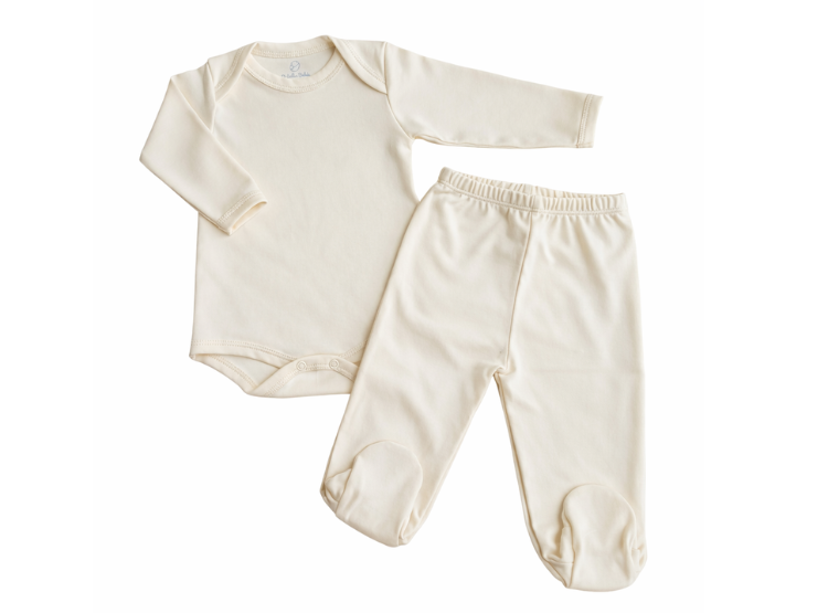 CONJUNTO BÁSICO PARA BEBE 100% ALGODÓN ANTIALÉRGICO - 1