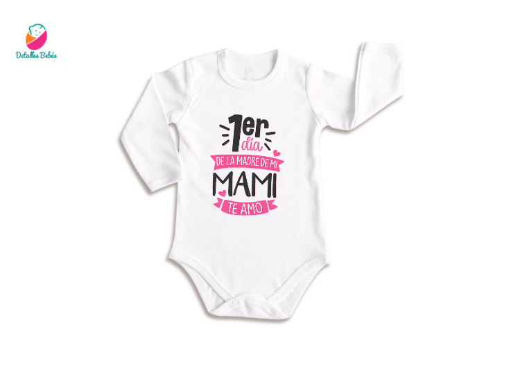 BODY PERSONALIZADO PARA BEBE DIA  DE LA MADRE - 1