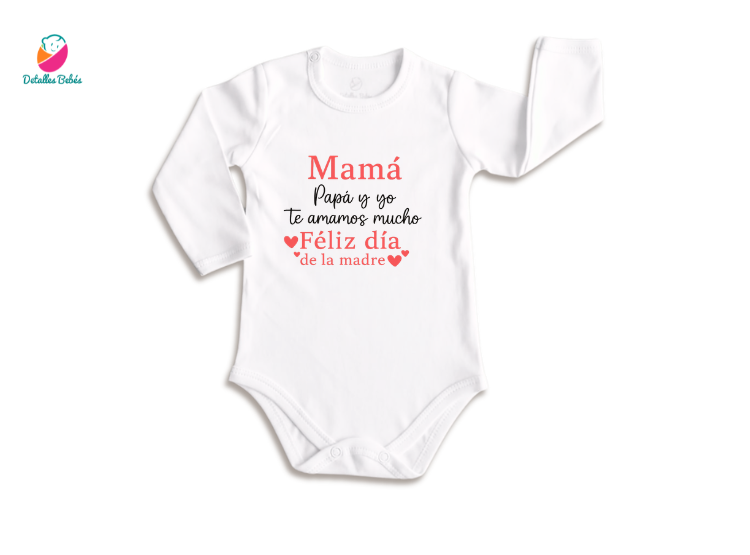 BODY PERSONALIZADO PARA BEBE DIA DE LA MADRE - 1
