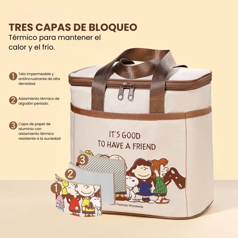 SNOOPY LONCHERA TÉRMICA - 3