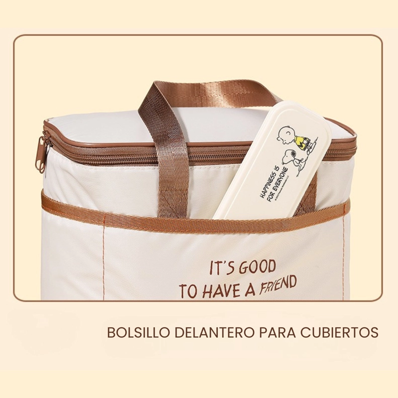 SNOOPY LONCHERA TÉRMICA - 4