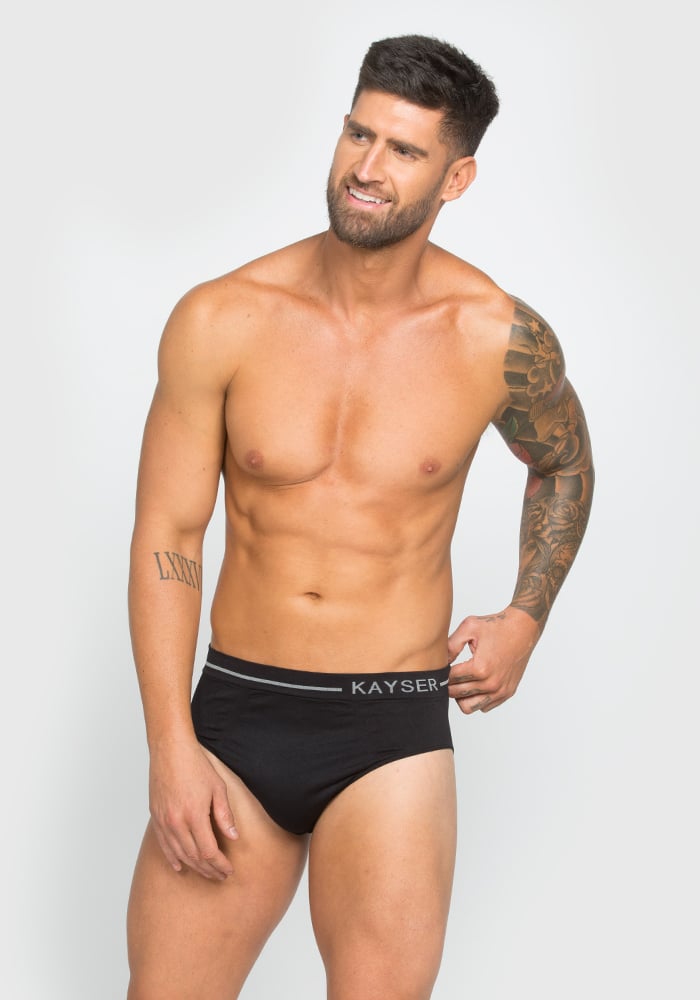 KAYSER SLIP CABALLERO 91.143 NEGRO - 1