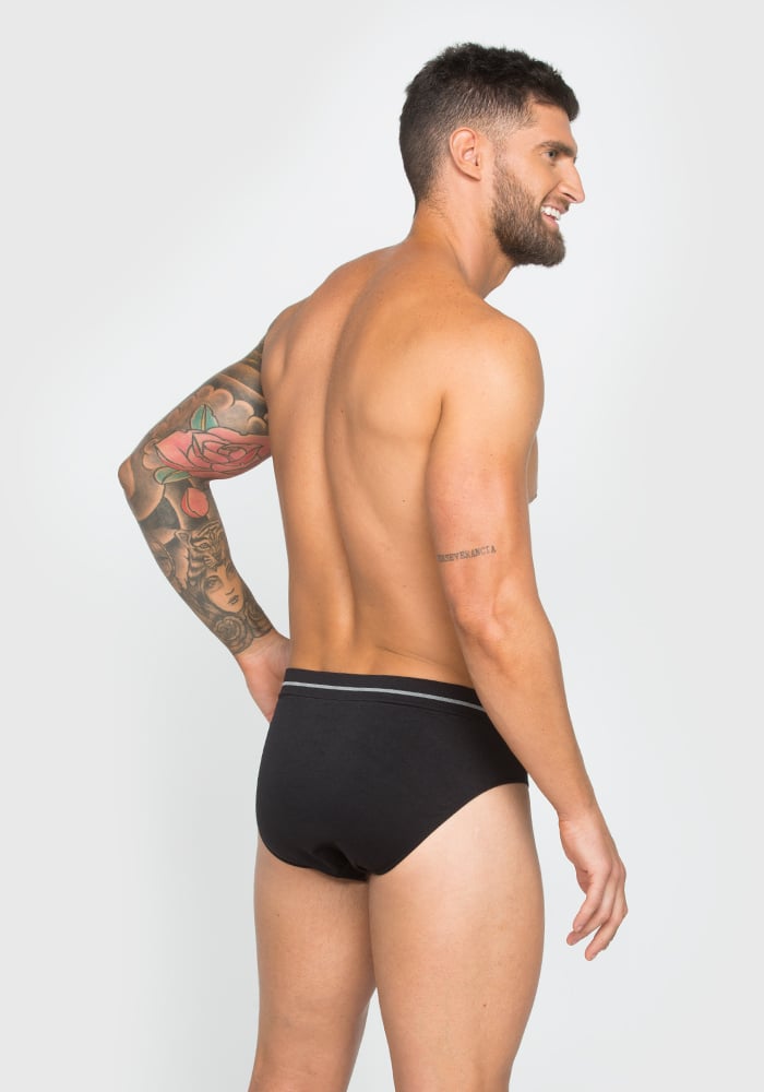 KAYSER SLIP CABALLERO 91.143 NEGRO - 2