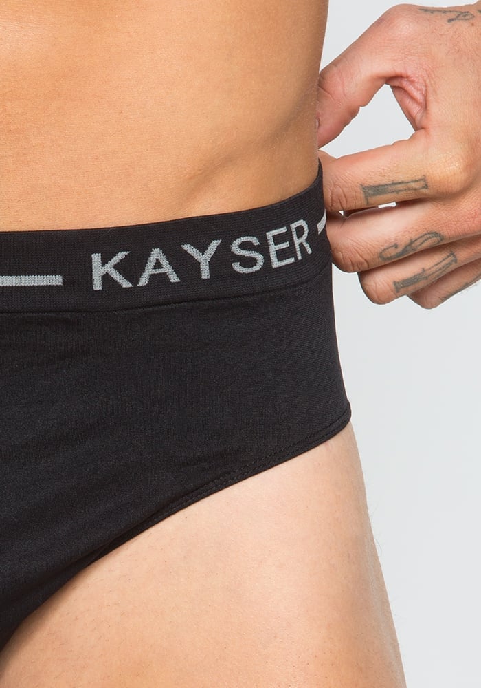 KAYSER SLIP CABALLERO 91.143 NEGRO - 3