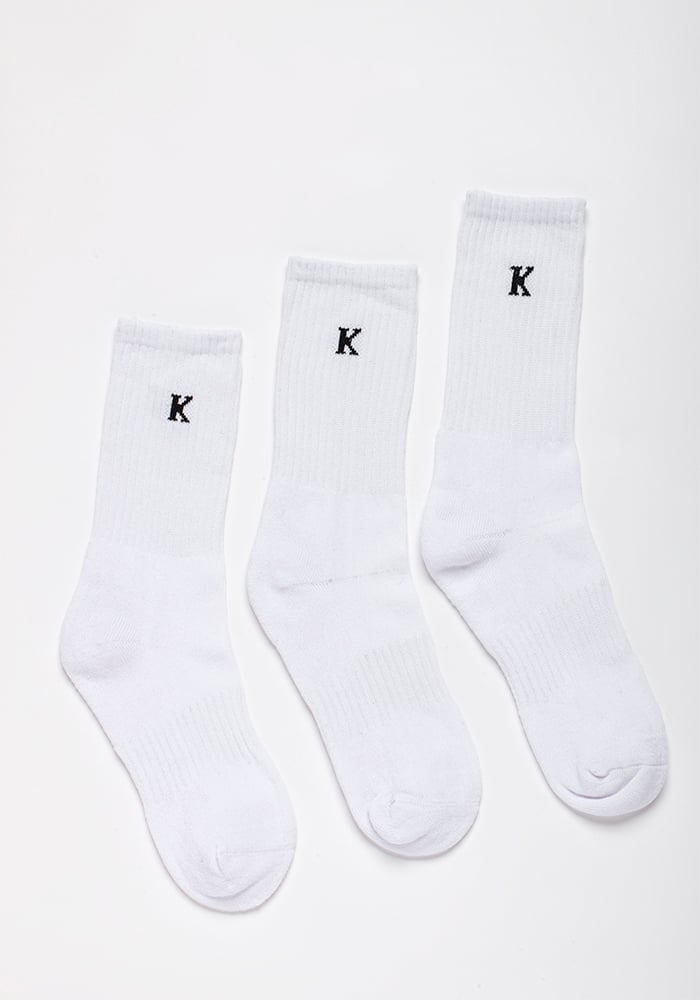 MEDIAS UNISEX KAYSER 99.NP332A ALGODÓN BLANCO ESCOLAR - 2