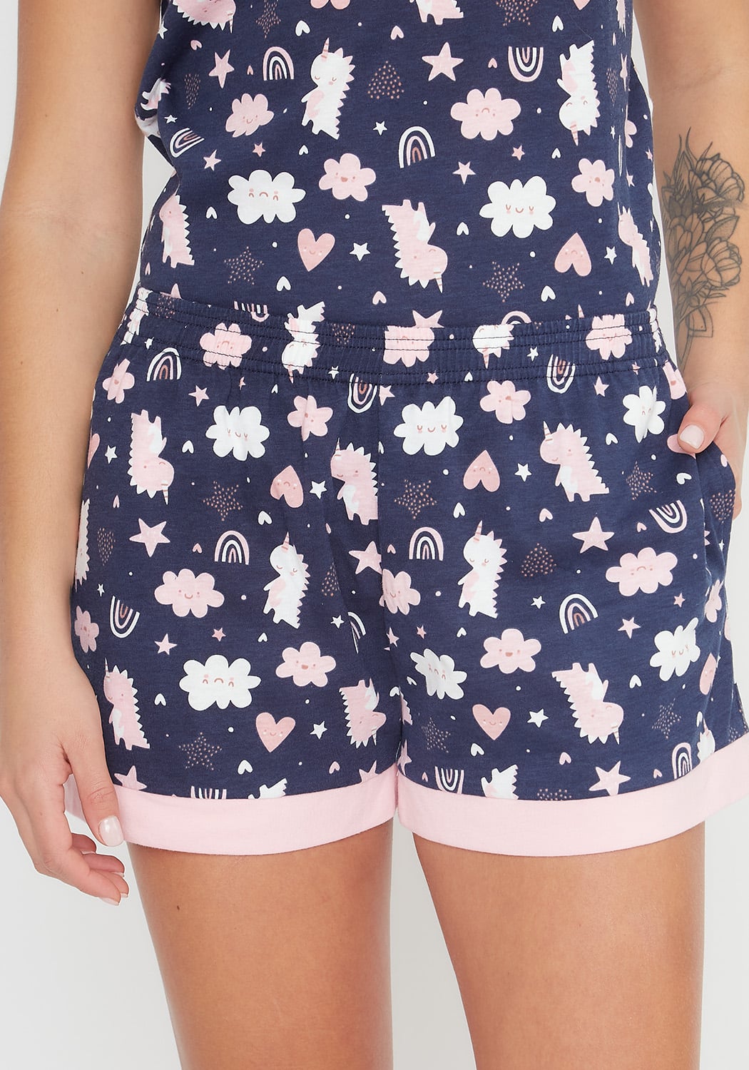 PIJAMA SHORT ALGODON KAYSER - 4