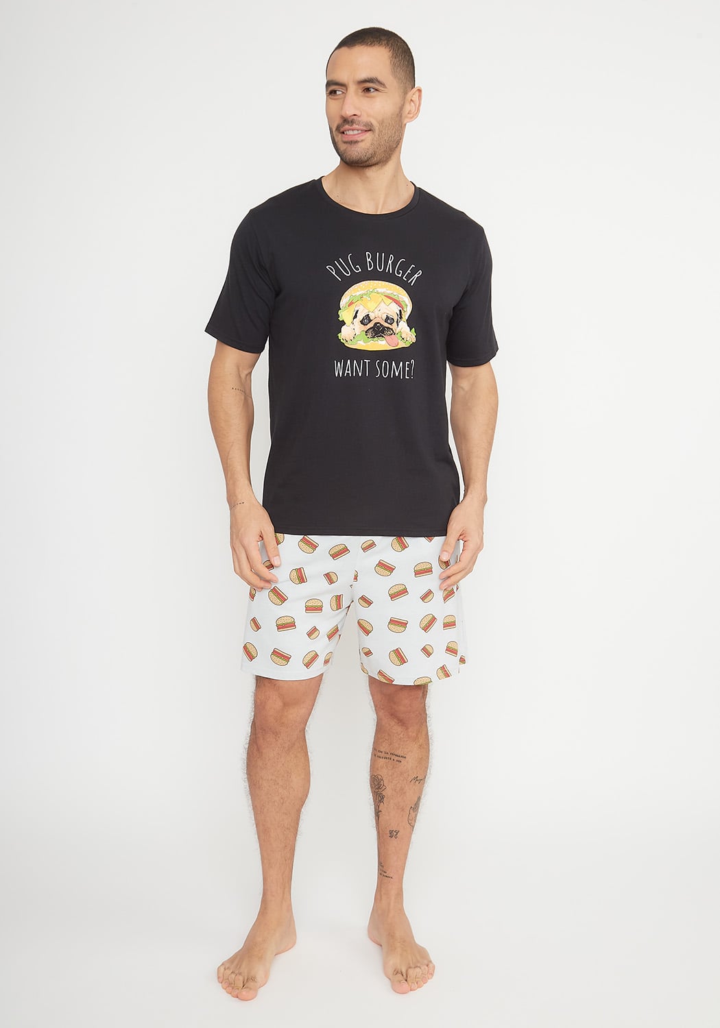 PIJAMA CABALLERO ALGODON - 1