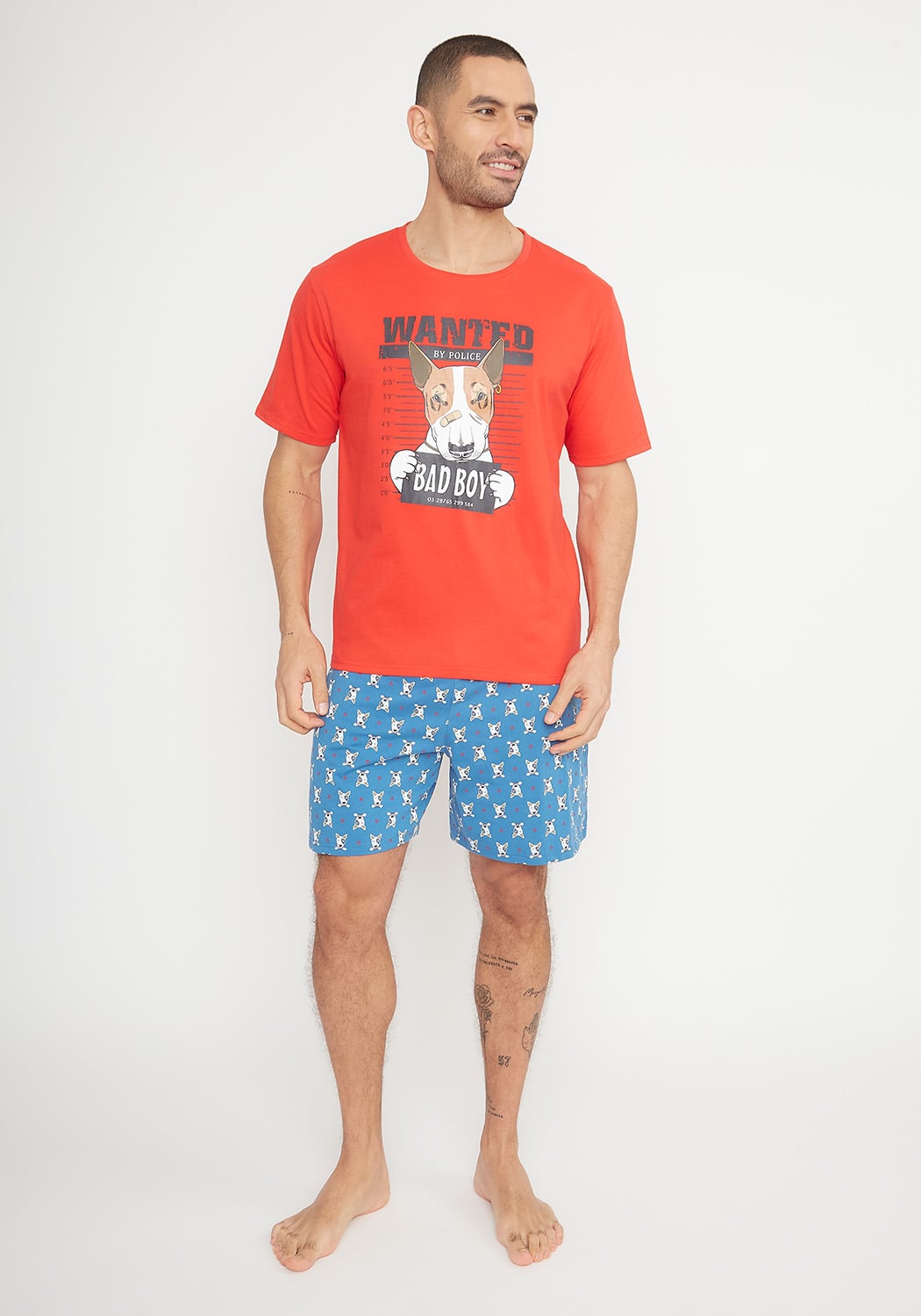 PIJAMA CABALLERO ALGODON - 1