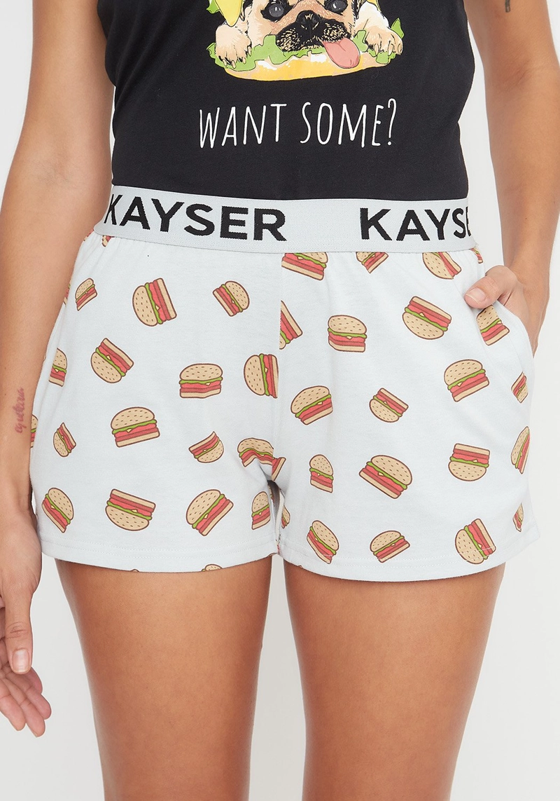 PIJAMA SHORT ALGODON KAYSER - 4