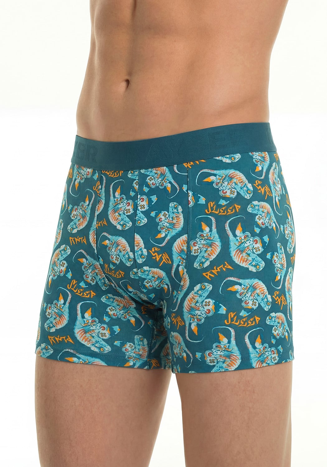 BOXER HOMBRE LARGO ALGODON - 1