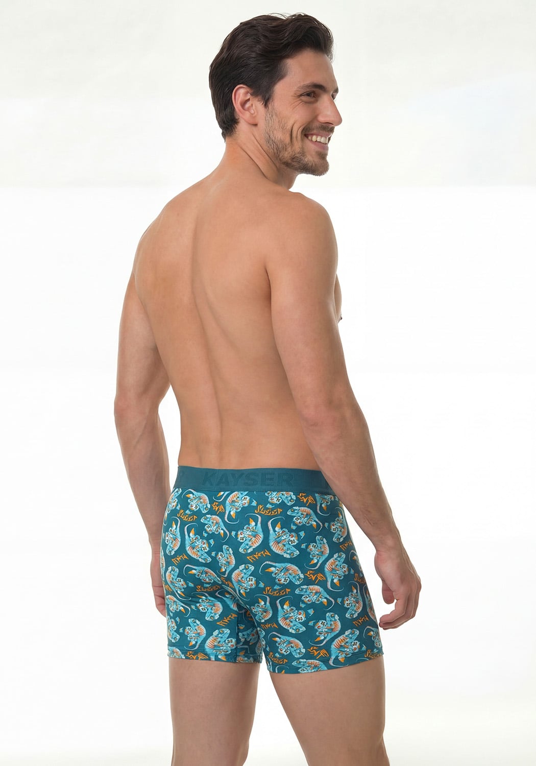 BOXER HOMBRE LARGO ALGODON - 4