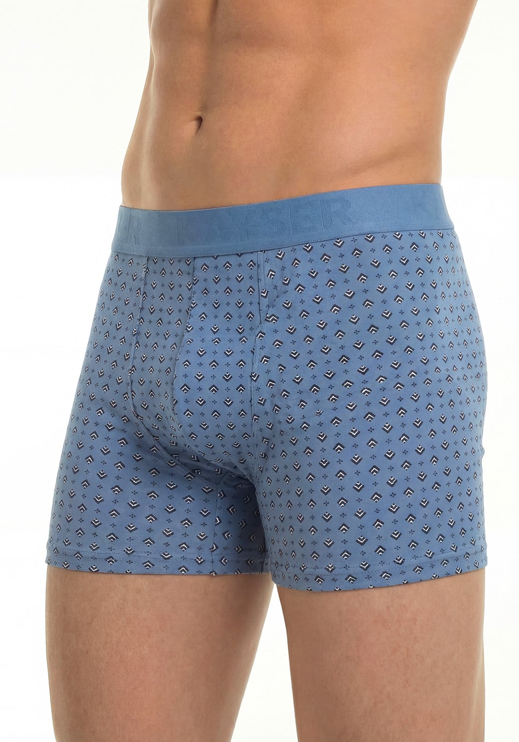 BOXER HOMBRE LARGO ALGODON - 1