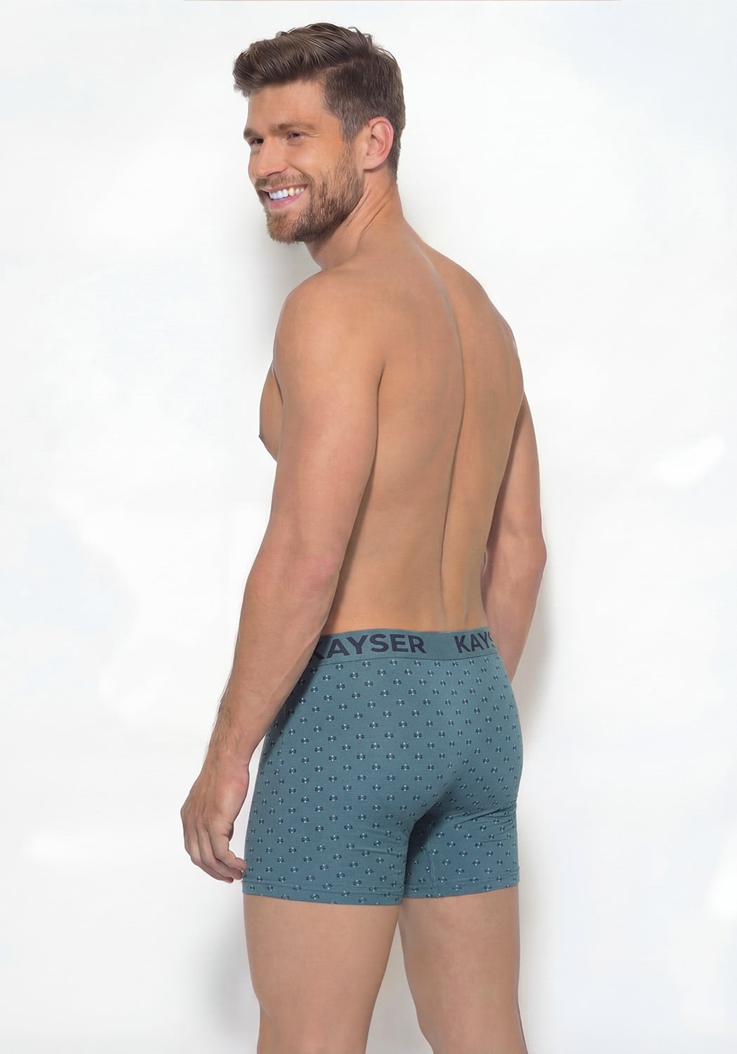 BOXER HOMBRE LARGO ALGODON - 4
