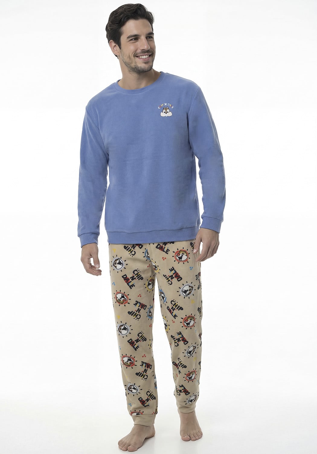 PIJAMA HOMBRE PANTALON POLAR - 1