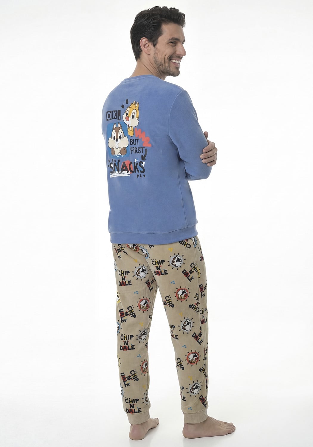 PIJAMA HOMBRE PANTALON POLAR - 2