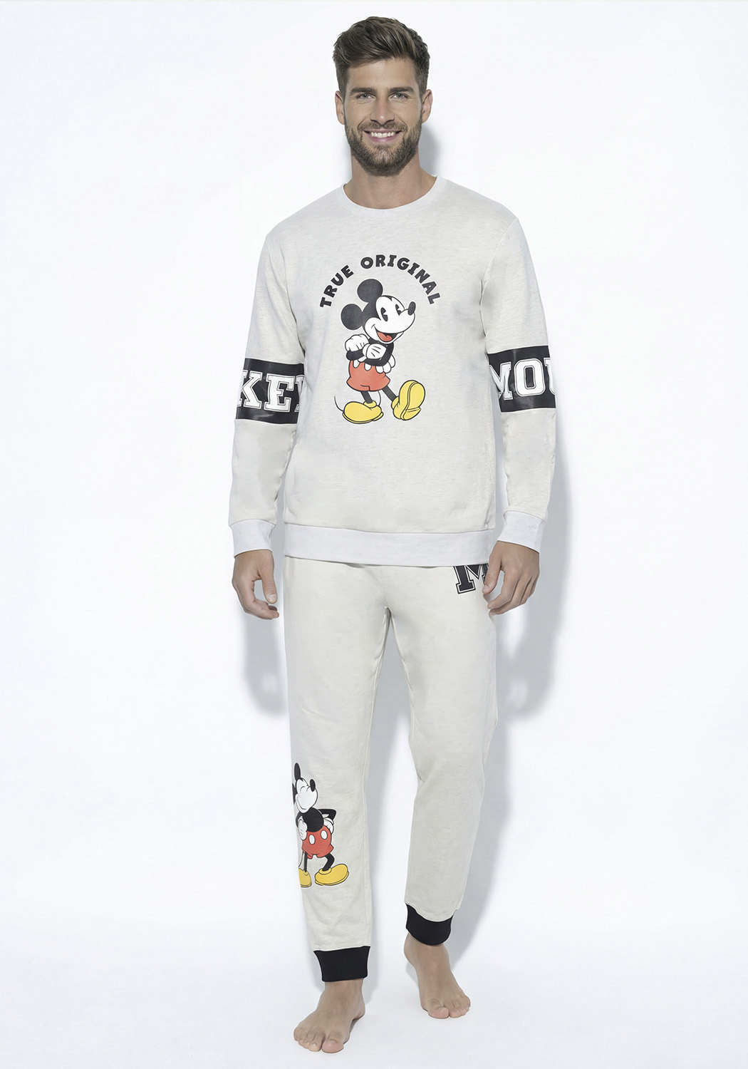 PIJAMA HOMBRE PANTALON FRENCH TERRY - 1