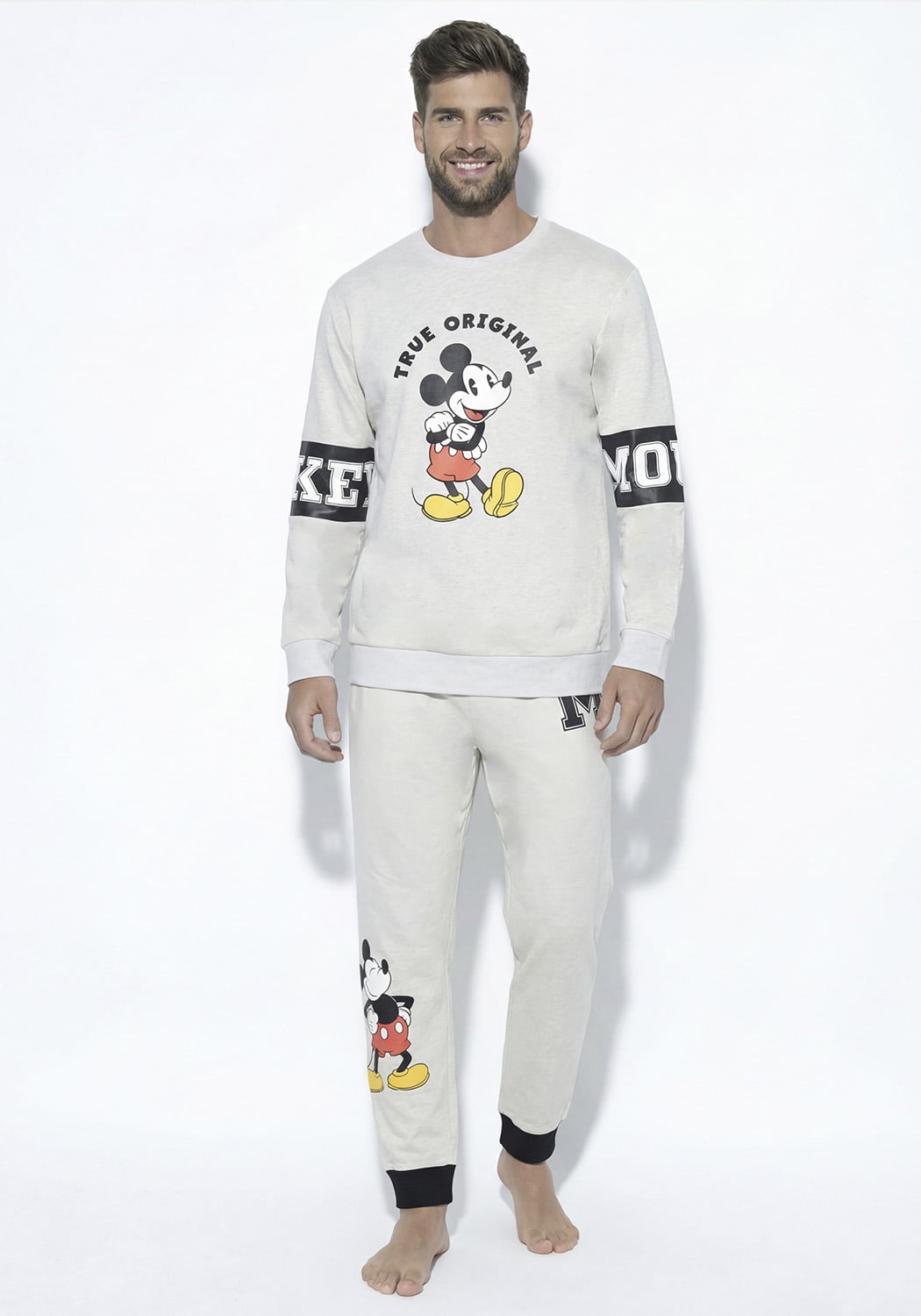 PIJAMA HOMBRE PANTALON FRENCH TERRY - 1