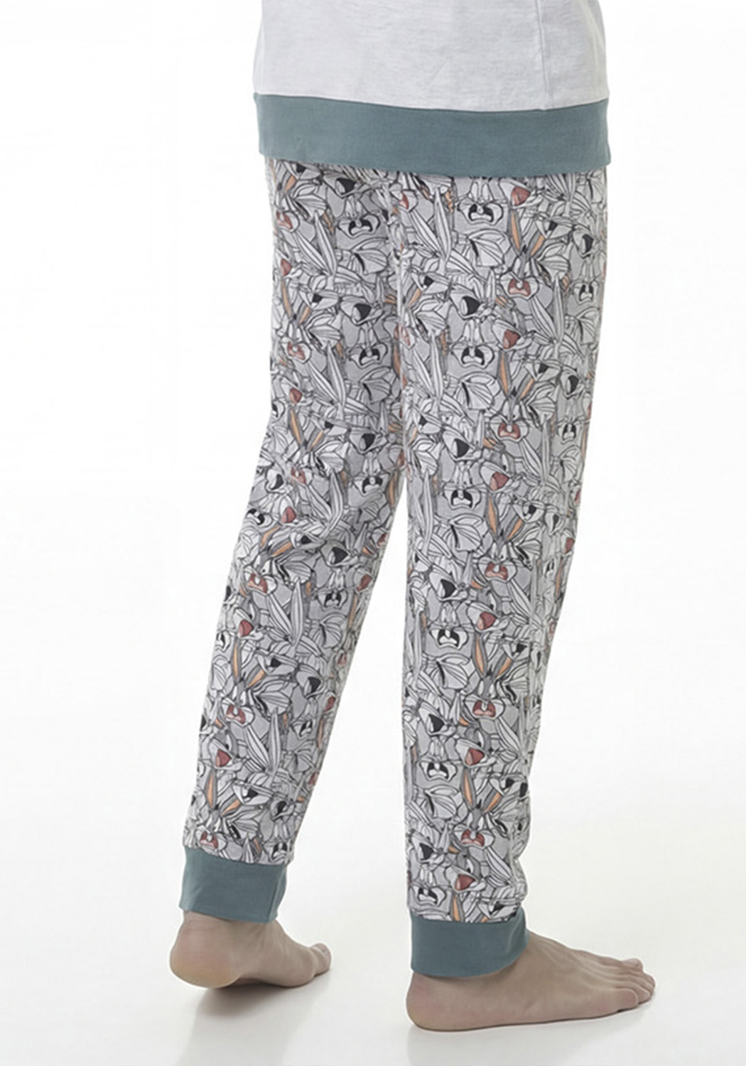 PIJAMA HOMBRE PANTALON ALGODON - 4