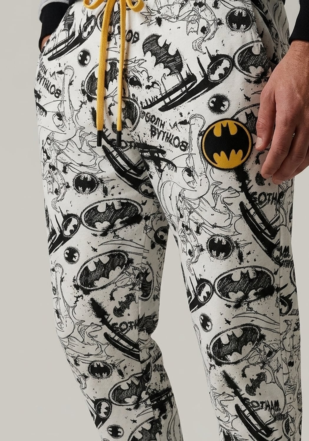 PIJAMA HOMBRE BATMAN CON CAPA - 4