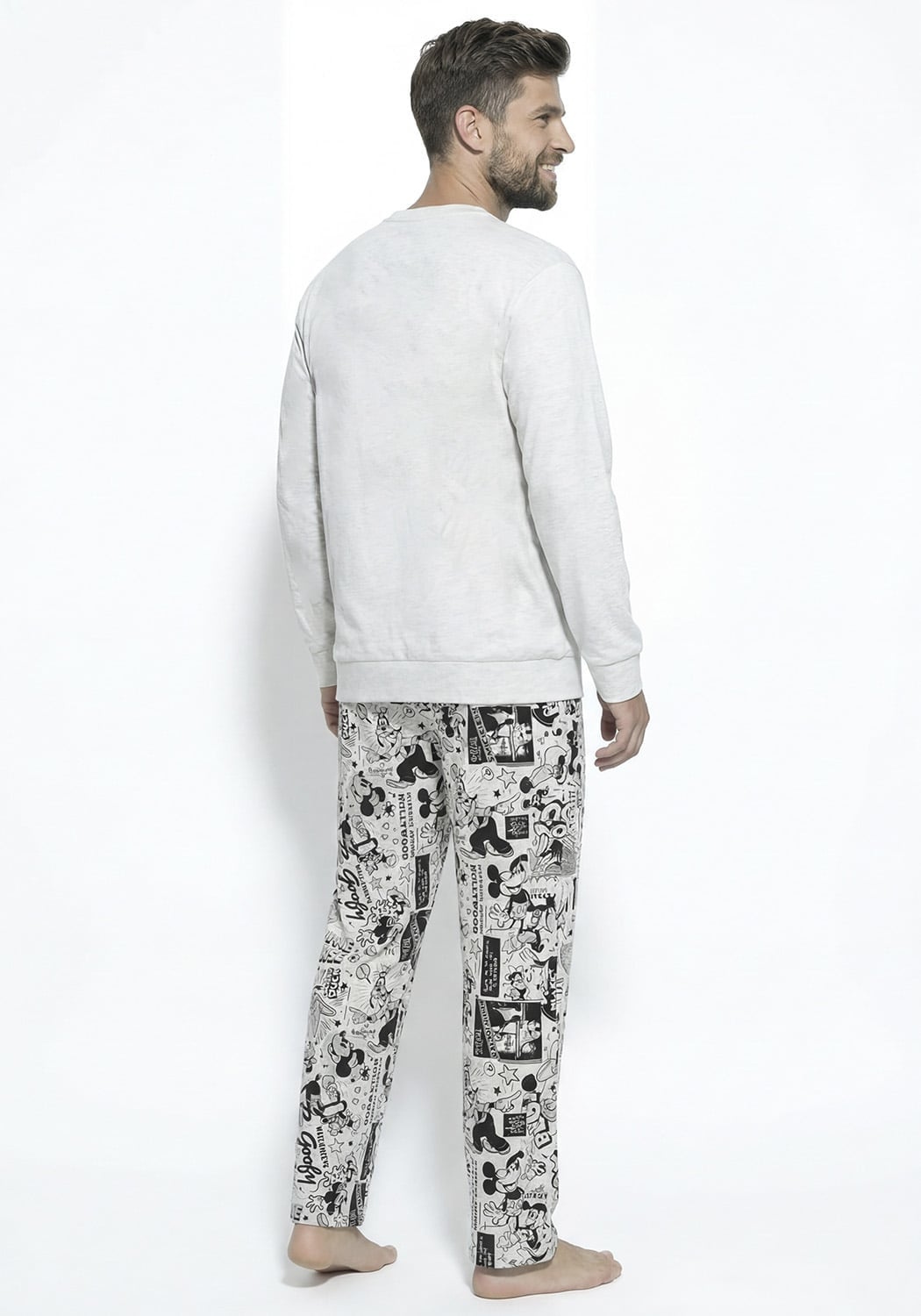 PIJAMA HOMBRE PANTALON ALGODON - 2