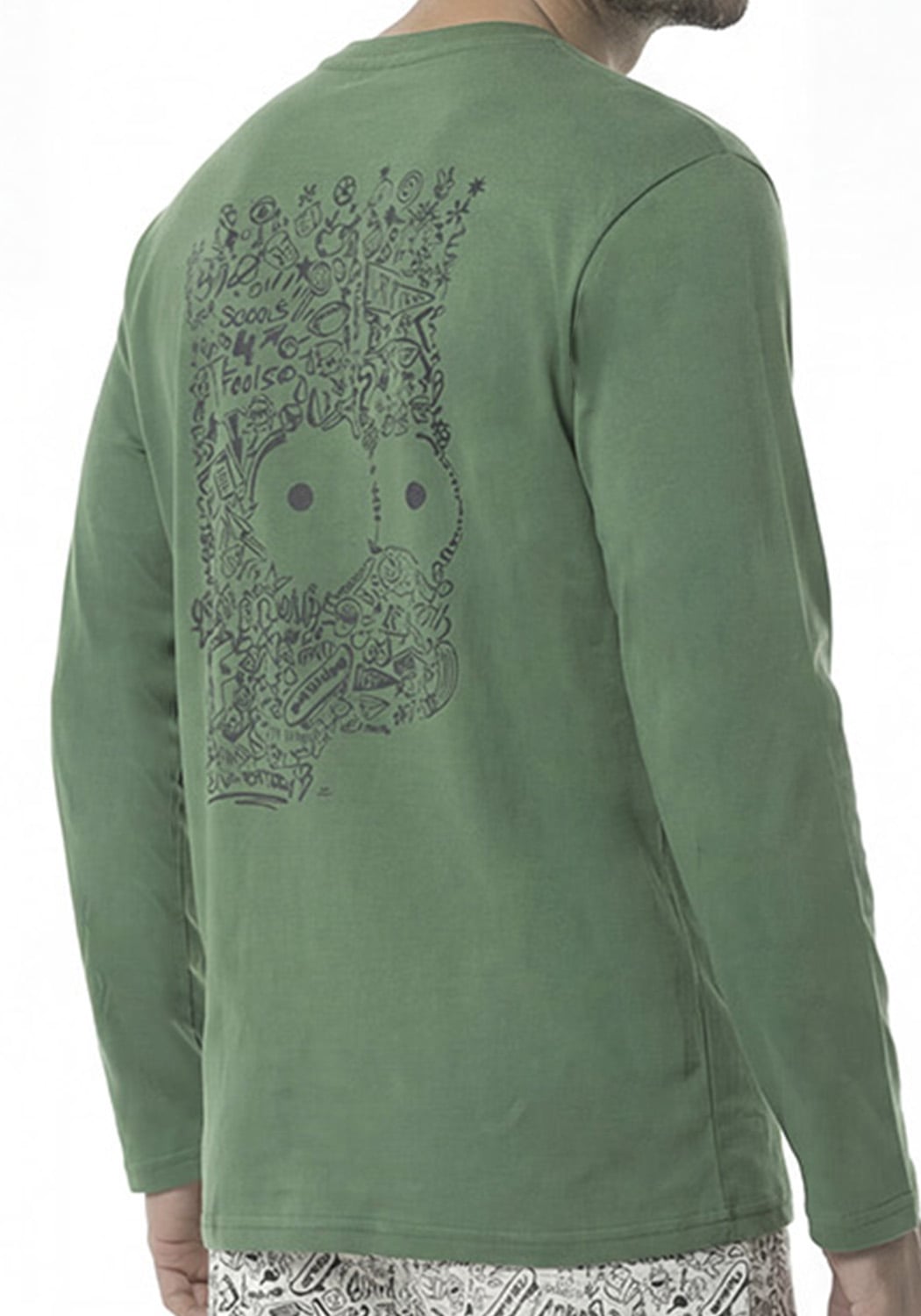 PIJAMA HOMBRE PANTALON ALGODON - 4
