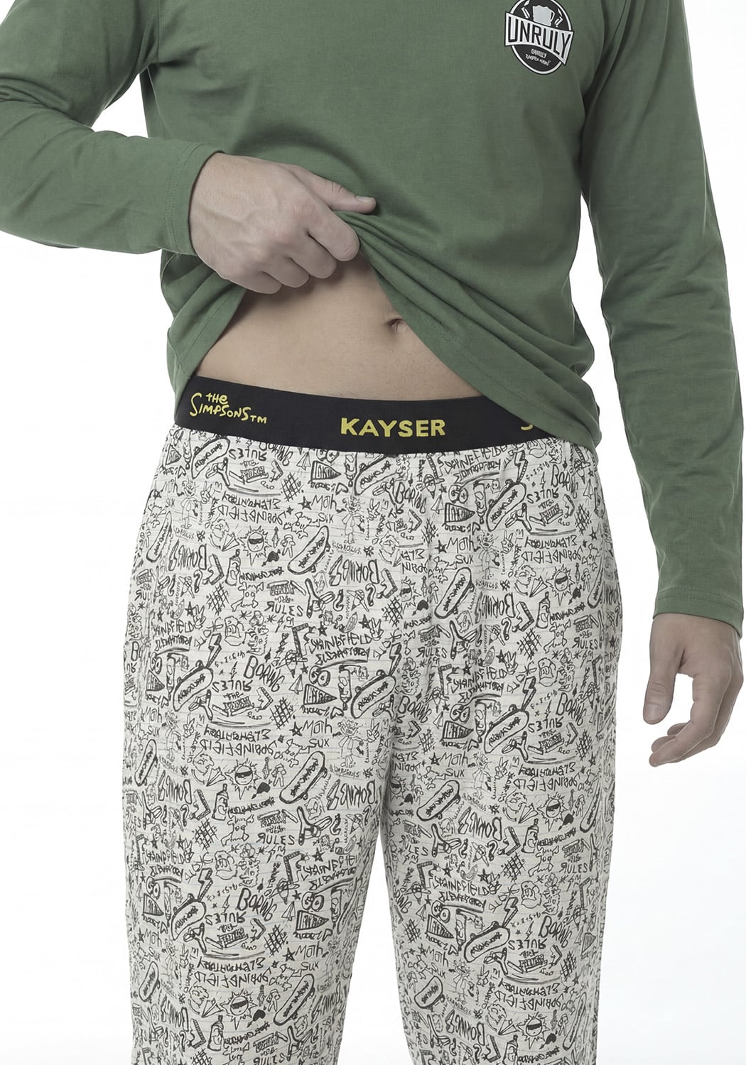 PIJAMA HOMBRE PANTALON ALGODON - 5