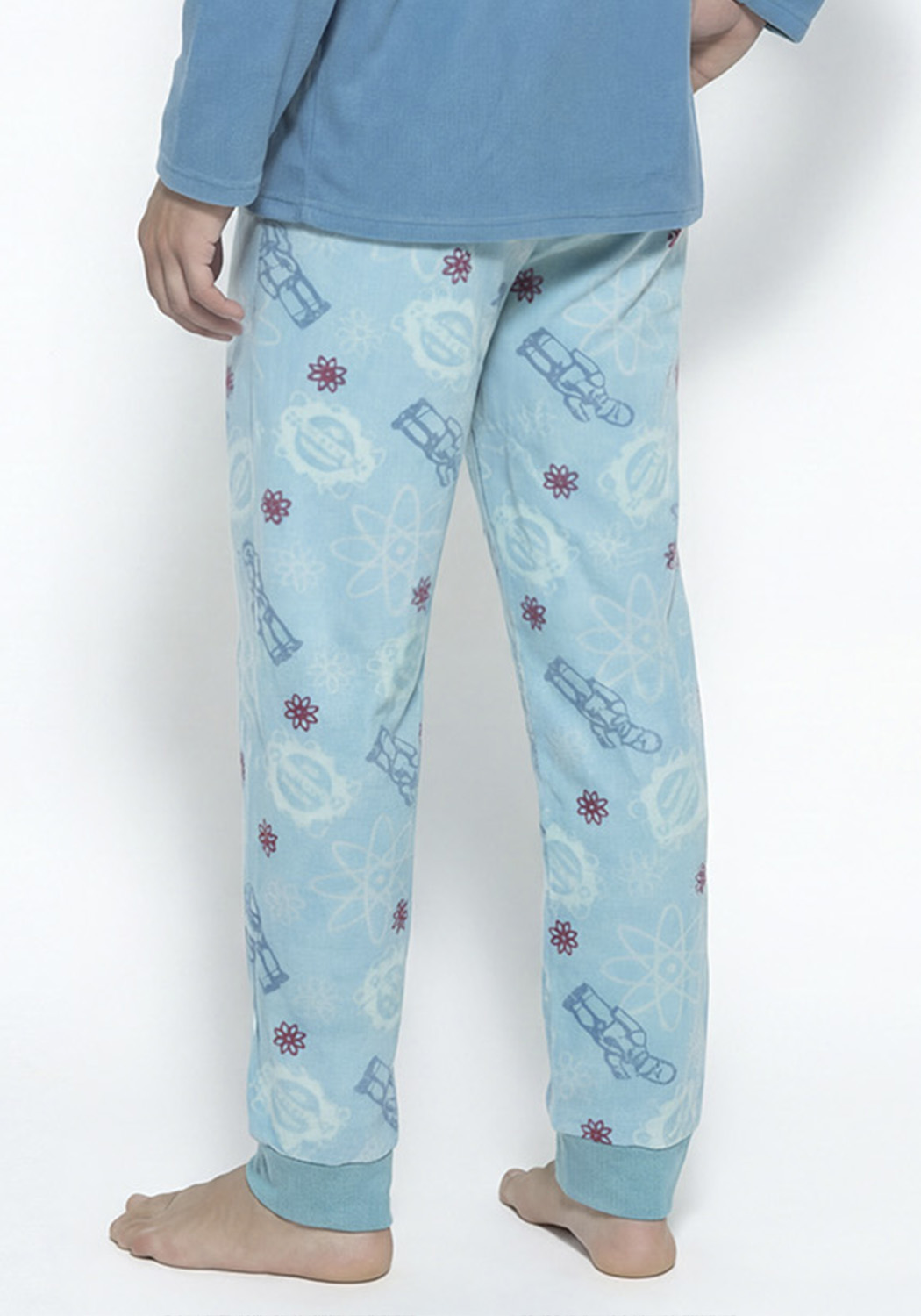 PIJAMA HOMBRE PANTALON POLAR - 4